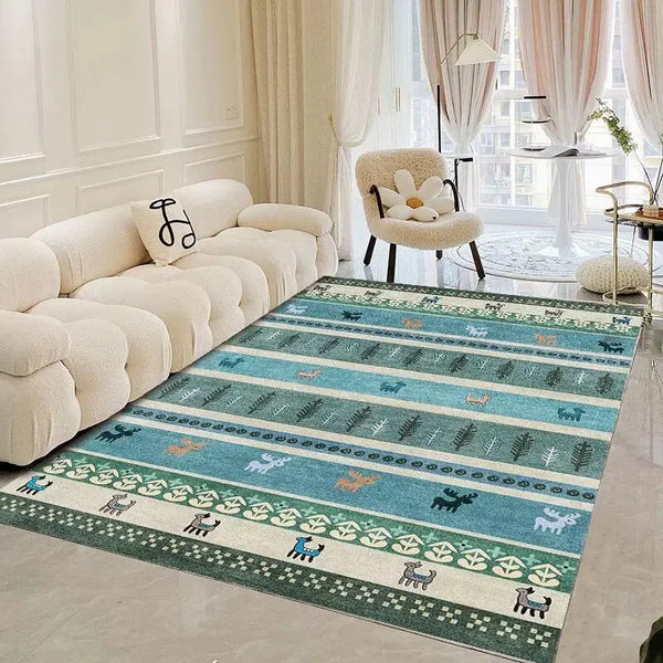 Tapis Berbère Bleu <br> Le Berbère Bleu