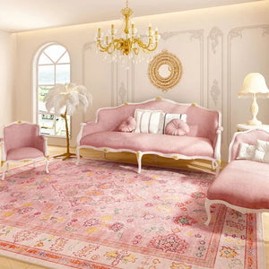 Tapis Oriental Rose