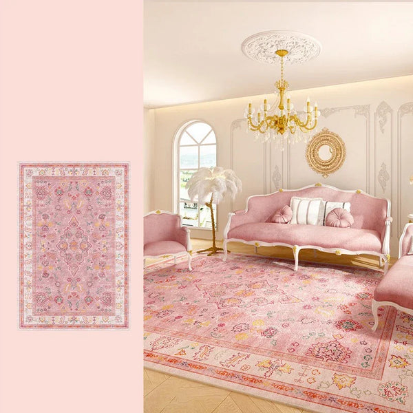 Tapis Oriental Rose