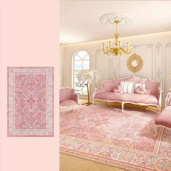 Tapis Oriental Rose