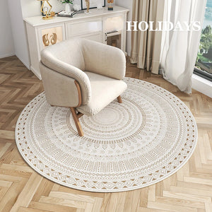 Tapis Rond Berbere