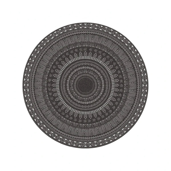 Tapis Rond Berbere