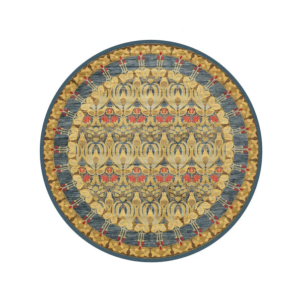 Tapis Rond Berbere