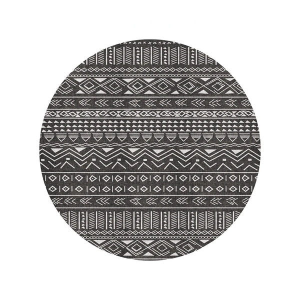 Tapis Rond Berbere