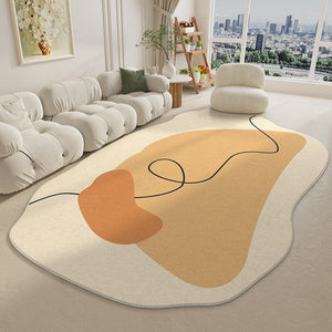 SAJDA TAPIS Tapis de Salon | Orange